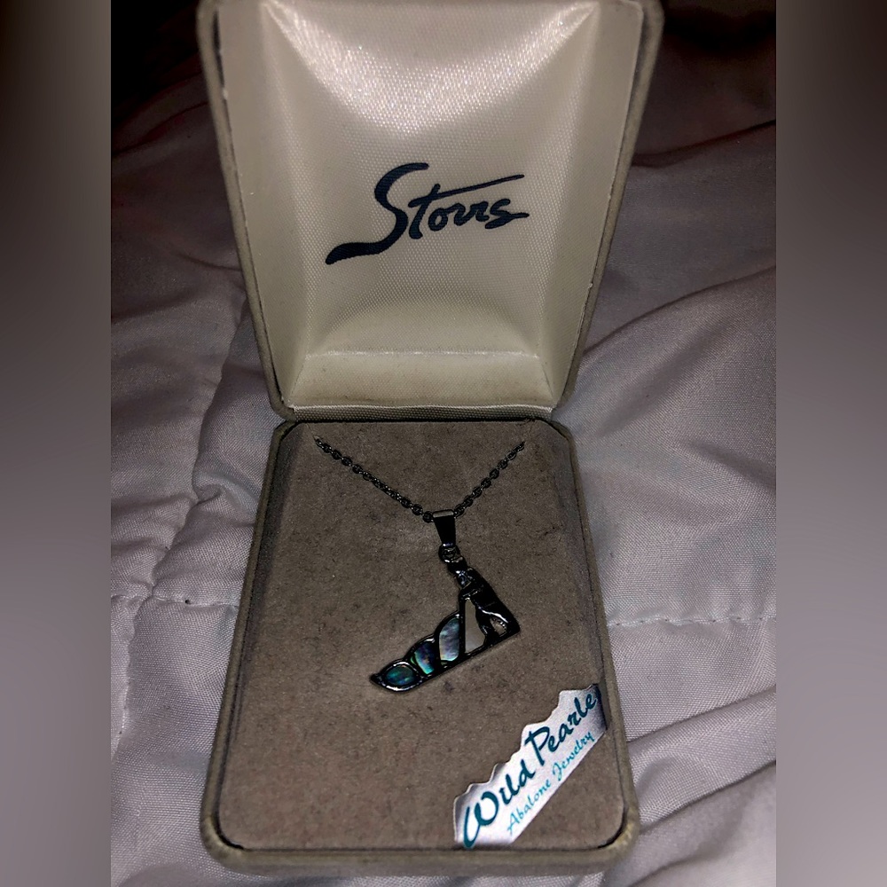 Wild Pearl Dog-Sled Necklace from Bermuda